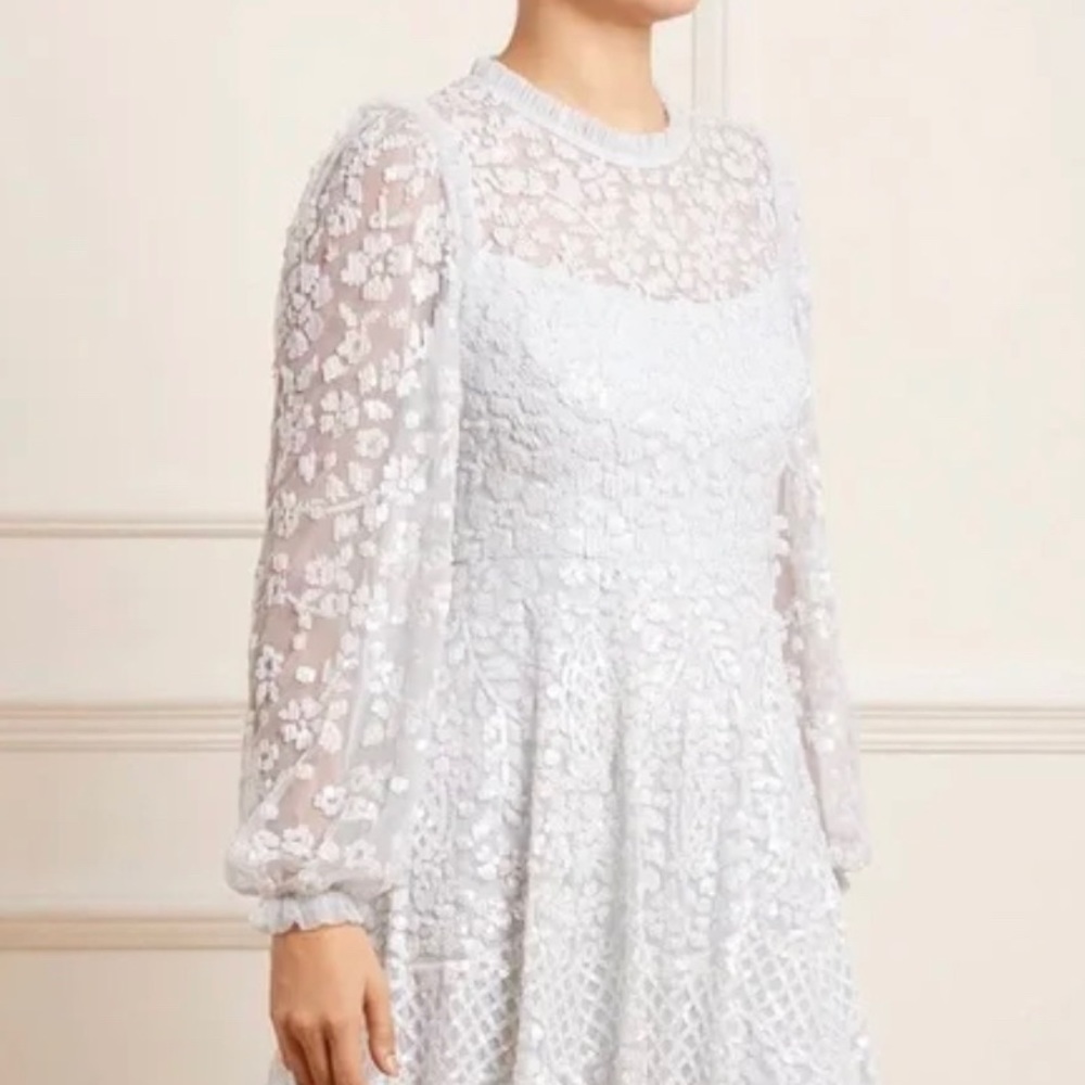 Needle and Thread Ice Blue Dress.